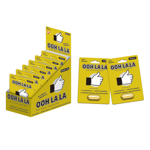 Estampado en caliente Mejora masculina Rhino Sex Pill Packaging Sexual Power Blister Cápsula Embalaje Tarjetas de papel para <span class=keywords><strong>Burro</strong></span> Spanish Fly - Product Image 3