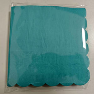 Serviettes en <span class=keywords><strong>papier</strong></span> jetables en gros, couleur unie, dentelle - Product Image 1