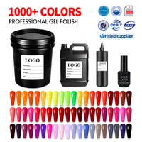 Vernis à ongles en gel en gros, faible MOQ, service OEM/ODM, personnalisation de la marque, sélection de teintes, non toxique, sans cruauté animale, fournitures pour professionnels des ongles