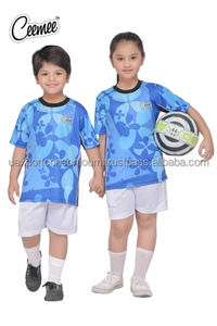 Fabricant de services OEM vente directe vêtements de football de haute qualité t-shirt avec robe de football uniforme de baseball courte - Product Image 6