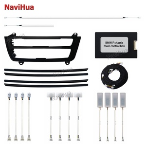 Lámpara LED de Ambiente Colorida Navihua, Kit de Luces Ambientales Sinfónicas para el Interior del Automóvil, para BMW Serie 3 2013-2019 - Product Image 1