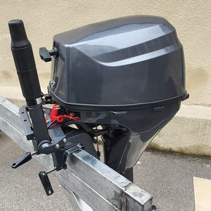 มอเตอร์เรือติดท้ายใหม่ 9.8 แรงม้า เครื่องยนต์เรือ 4 จังหวะ แกนยาว ใช้เชื้อเพลิงเบนซิน มีสินค้าในสต็อกสำหรับเรือ - Product Image 3