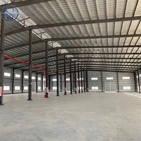 Bâtiments à grande portée en structure métallique Entrepôt préfabriqué en structure métallique Atelier Construction industrielle