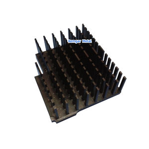 <span class=keywords><strong>T5</strong></span> Anodisé Finition Aluminium Extrudé Profil Radiateur OD162 mm Led Lampe Circulaire Tournesol Rond Dissipateur Thermique - Product Image 1