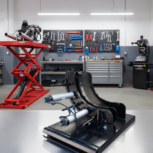 Mesa Elevatória Elétrica para Motocicletas de Alta Qualidade, Tipo Tesoura, Perfil Baixo, Portátil, Capacidade de 800kg, Altura de Elevação de 1200mm - Product Image 5