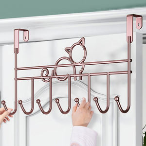 ‎ خلف الباب ، في الجزء الخلفي من الباب ، بدون خطافات تثقيب ، مادة معدنية - Product Image 1