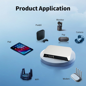 SKE DC <span class=keywords><strong>UPS</strong></span> LiFePo4 64Wh 36W 출력 5V 3A 9V 3A 12V 3A POE 15V 24V 20000mah 미니 업 파라라우터 Y 모뎀 20000mah - Product Image 6