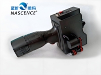Impresora de Códigos QR con Pantalla Táctil de 12.7 mm NASCENCE, Impresora de Tinta Solvente Portátil para la Industria de Logística, Almacenamiento y Empaquetado