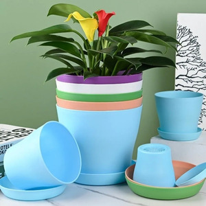 Pot de pépinière en plastique coloré pour plantes et succulentes, fournitures de jardin classiques, prix usine, service OEM/ODM, vente en gros - Product Image 6