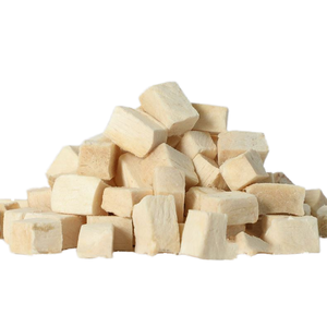 Friandises pour chats lyophilisées biologiques en gros, seau de granulés de poulet et d'épinards, riches en protéines, sans sucre, fabriquées à partir de viande de haute qualité - Product Image 1