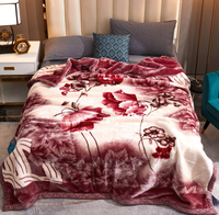 Couverture Rachel en Vison à Prix Abordable, Couverture en Polyester Double Couche Super Douce pour l'Hiver