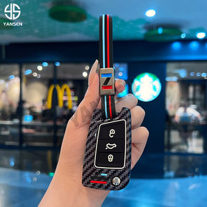 Funda completa de aleación de Zinc para llave de coche para VW Volkswagen Golf 7 MK7 Tiguan MK2 para SEAT Ateca <span class=keywords><strong>Leon</strong></span> <span class=keywords><strong>FR</strong></span> 2 <span class=keywords><strong>Ibiza</strong></span> para Skoda Octavia - Product Image 6