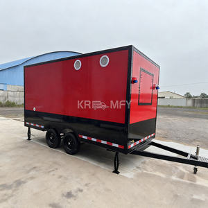 Approved 13ft Concession Food With Full DOT <b>Certificate</b> Mobile Kitchen Trailer Outdoor Ice Cream Kiosk - Product Image 1