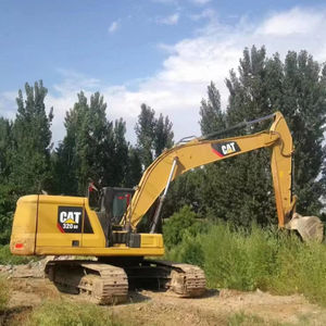 Excavatrice sur chenilles hydraulique CAT320GC d'occasion haute performance 20 tonnes d'origine japonaise |   Attache de râteau à excellente profondeur de fouille - Product Image 3