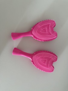 Janeke-Peigne à cheveux en forme d'ailes d'ange, accessoire de beauté et loisirs, brosse à cheveux - Product Image 2