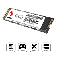 قرص صلب SSD M.2 NVMe PCIe 4.0 بسعة 2 تيرابايت للألعاب الداخلية للكمبيوتر بسرعة 7500 ميجابايت/ثانية، هيكل بلاستيكي، لون أسود