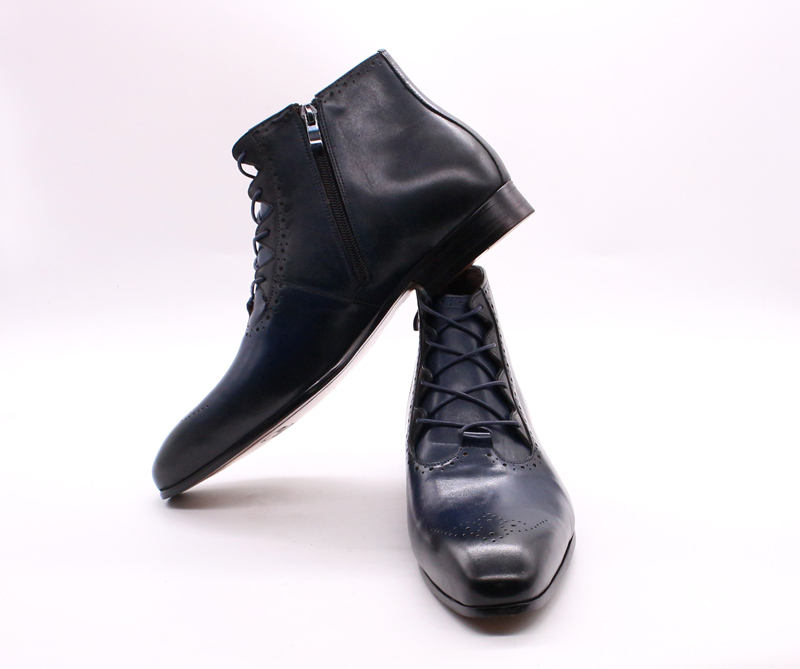 Chealmar bota de monge, sapatos de salto alto branco para homens, botas de  couro