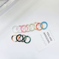Holy breyworld — bagues de tortue rétro coréennes, colorées, résine acrylique, unisexe, 12 couleurs, nouvelle collection, offre spéciale