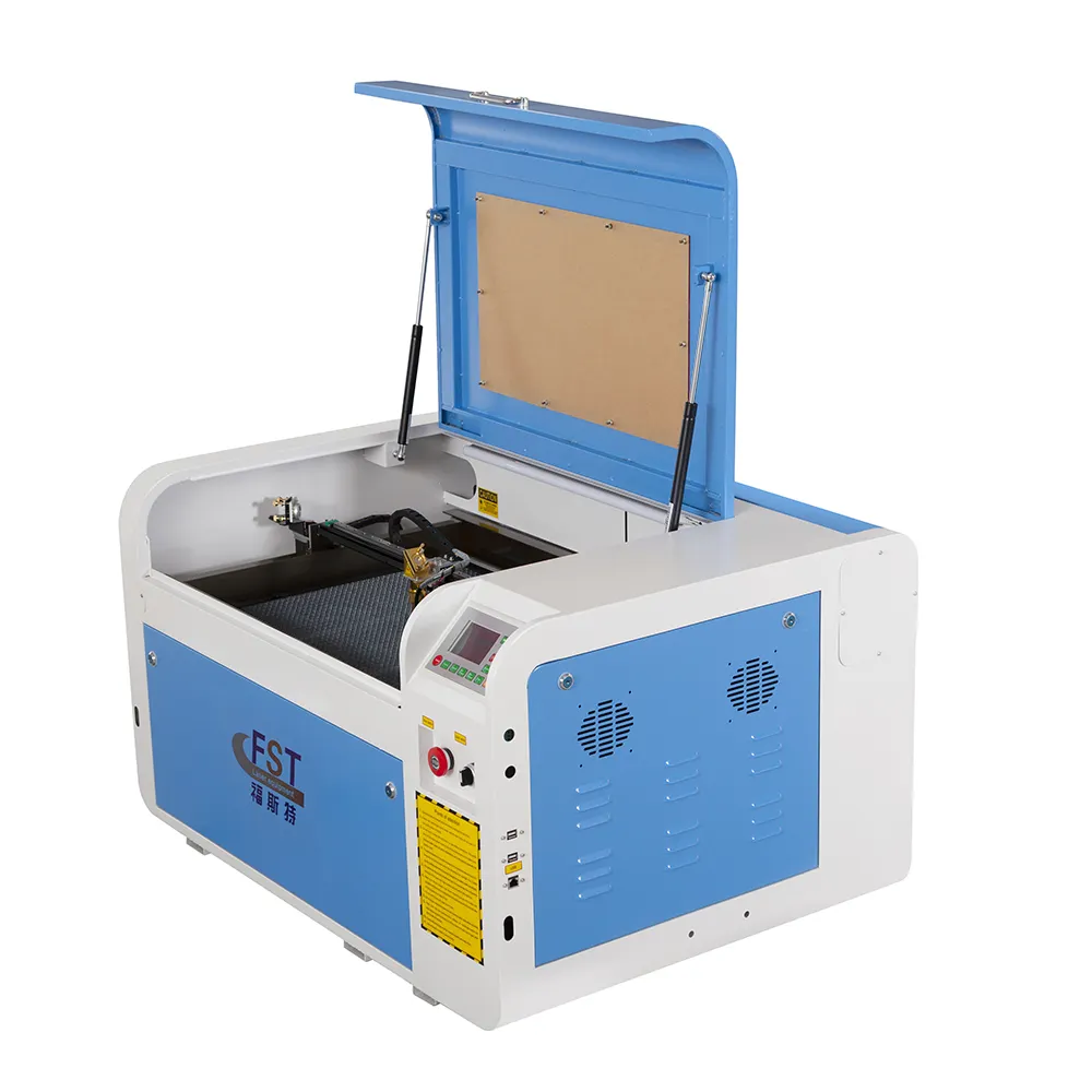 Co2 Laser Snijmachine 4060 40W 60W 80W 100W Papier Cnc Laser Cutter Graveur Lasergravure machine Voor Niet-metalen