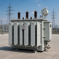 Transformateur triphasé personnalisable S22-4000/35 à double enroulement immergé dans l'huile, haute efficacité, sortie 10,5 kV 6,3 kV 0,4 kV