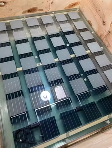 Panel Solar Transparente de Vidrio BIPV de 200W para Ventanas y Invernaderos - Product Image 2