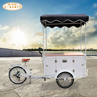 Vélo électrique pour aliments de fruits et café, bicyclette à moteur