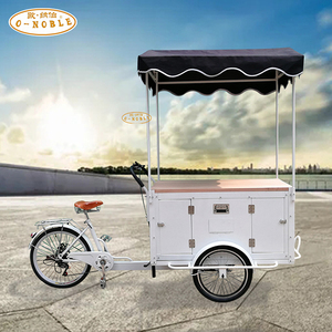 Bicicletta elettrica dell'alimento della bicicletta del carrello del caffè della bici della frutta dell'alimento - Product Image 5