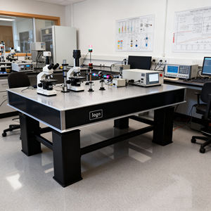 Stabilitäts-Luftschwebetisch zur Vibrationsisolierung Große Flache Plattform für den Aufbau Optischer Prototypen im Labor - Product Image 4