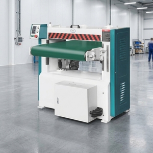 Raboteuse de surface automatique haute efficacité, machine à raboter le bois stable pour la production en série de meubles en bois - Product Image 1