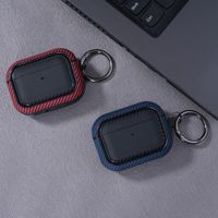 Nouvelle couverture manchon en Fiber de carbone pour Air Pods 4 étui Air Pod Pro 2 housse de protection Airpods 3 étui pare-chocs accessoires pour casque