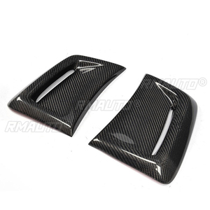 ฝาครอบช่องระบายอากาศด้านข้างคาร์บอนไฟเบอร์สำหรับรถยนต์ 1 คู่ สำหรับ Benz W204 C63 AMG ปี 2012-2014 - Product Image 6