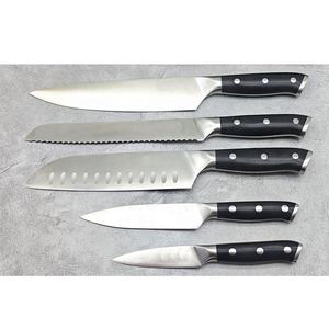 Ensemble de 6 couteaux de cuisine avec manche ABS et organiseur de tiroir en bambou, couteaux de cuisine de 3,5 à 8 pouces, ensemble de couteaux en acier inoxydable, couteaux tranchants - Product Image 3