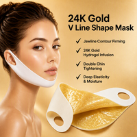 Patchs de collagène OEM ODM pour amincissement du visage, lifting en V, amélioration du double menton et nutrition de la peau