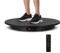 Platine Tournante Motorisée de 60cm à 360° pour Présentoir, Support Rotatif 360, Charge Maximale 100kg