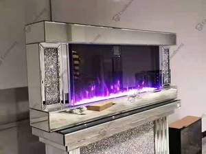 Foyer électrique en verre avec miroir, luminaire décoratif de maison, <span class=keywords><strong>prix</strong></span> bas, - Product Image 2