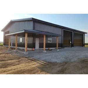 High Quality Pre-engineered Pre-fabricated Structural Steel Frame Warehouse Buildings