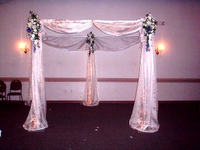 Système de rideaux sur pied en aluminium Pipe and Drape Backdrop Round Pipe and Drape for Wedding Event