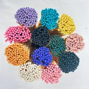 Fósforos de Seguridad de Madera de Color Personalizados con Logotipo para Caja de Velas, Ideales para Hoteles, Fósforos de Lujo Coloridos al por Mayor - Product Image 1