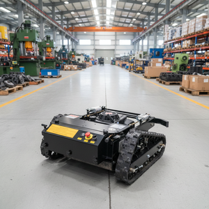 Nouveau Robot <span class=keywords><strong>Tondeuse</strong></span> DIY 2026 à Rayon de Braquage Zéro pour la Coupe de l'Herbe - Product Image 1