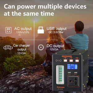 300W Draagbare Krachtcentrale 1000W Nominaal Vermogen Led Verlichting Lifepo4 Zonnepaneel Back-Up <span class=keywords><strong>Generator</strong></span> Oplaadbare Noodbatterij - Product Image 3