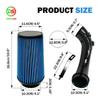 Kit d'admission d'air froid OEM Turbo avec filtre à air pour Dodge Ram 2500 3500 6.7L Cummins Diesel 07-12 Système d'admission d'air automobile