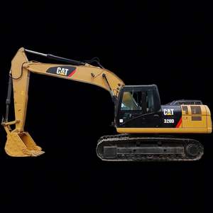 Excavadora Caterpillar Cat320d de Segunda Mano en Buenas Condiciones, Original de Japón, Excavadora Usada Cat 320d - Product Image 1