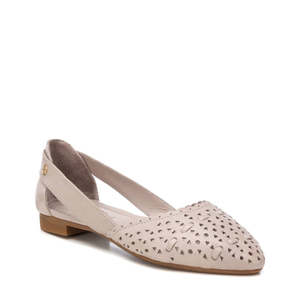 Ballerines pour femmes Carmela 161581, chaussures plates couleur taupe - Product Image 2