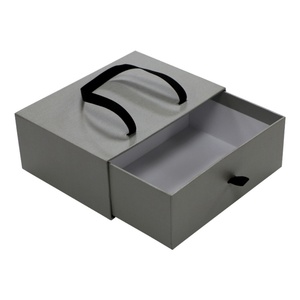 Caja de Regalo Deslizante de Cartón Rosa Personalizada de Alta Calidad y Ecológica, Caja de Papel con Cajón para Joyería y Relojes - Product Image 1