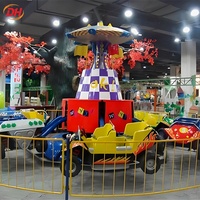 Manège pour enfants, mini-attractions familiales, voitures sauteuses, manège dansant, 12 places