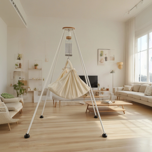 <span class=keywords><strong>Hamaca</strong></span> de cuna eléctrica, soporte de Metal para bebé, muebles de sala de estar plegables para interior/exterior para uso en gimnasio o parque - Product Image 1