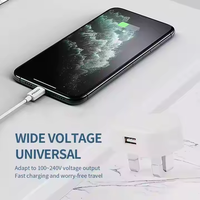 UK 3 broches prise 5W USB adaptateur de chargeur mural portable chargeur USB prise britannique adaptateur de chargeur rapide