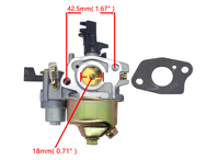 Carburateur Fullas Huayi P18 pour moteur HONDA GX160 GX200 GP160 GP200 5.5HP 6.5HP pour 16100-ZH8-W61 16100-ZH7-W51