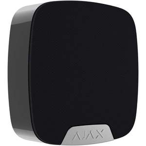 Ajax HomeSiren 868Mhz Alarma sonora inalámbrica para interiores, color negro - Product Image 1
