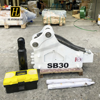 SB30 Schwerlast-Bagger Hydraulikhammer für Bergbau Steinbruch Gesteinszerkleinerung 2,5-4,5 Tonnen 303 CR Bagger